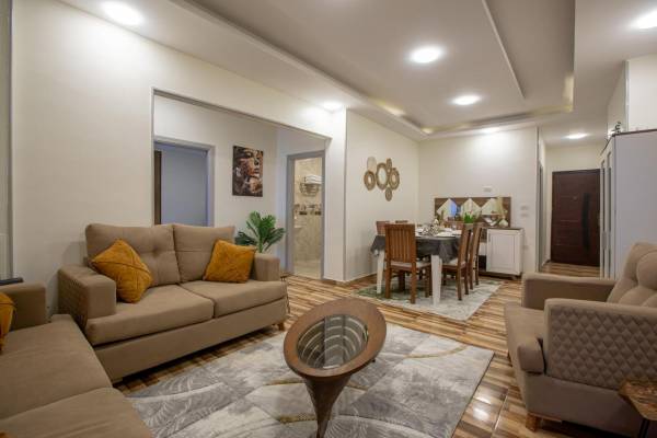 Three-Bedroom Apartment - Panoramic Sea View with Terrace - Accommodation