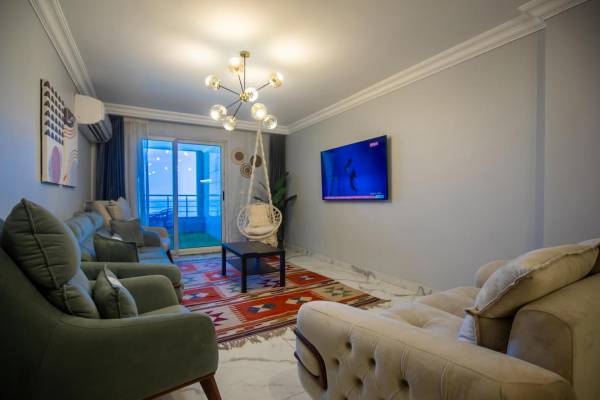 Three-Bedroom Deluxe Apartment With Sea View - Accommodation