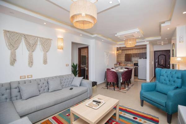 Appartement Trois Chambres - Vue Panoramique sur la Mer avec Terrasse